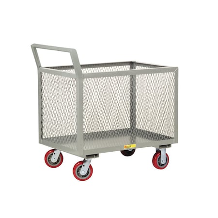 Little Giant Box Truck with Ergonomic Handle, Expanded Metal, 24"X36" Deck Size BTXK-2436-6PY